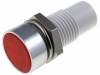 SKC 080 Индикат.лампа: LED; плоский; Отв: O8мм; поликарбонат; OLED:5мм