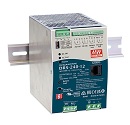 DRS-240-12, DIN Rail Power Supply, 90%, 12V, 20A, 240W, Adjustable, MEAN WELL