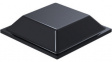 RND 455-00520 Self-Adhesive Bumper 12.7 mm x 12.7 mm x 3.1 mm, Black