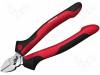 26740, Щипцы; бокорезы, для резки; 160мм, Wiha
