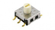 A6KS-102RS Rotary DIP Switch A6KS, DIP-6, 2.54mm, Extended Shaft