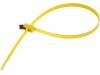 115-00001, Кабельная стяжка; многоразовая; L:750мм; W:13мм; Цвет: желтый, HellermannTyton