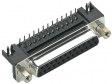 09684537613 D-Sub socket 37 female solder pcb tht/90deg.