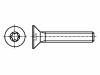 1148559 Винт; M4x12; Головка: потайная; Шлиц: Torx; сталь; цинк; TX20