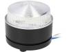 LED80-04-03 Сигнализатор: световой; Цвет: синий; 115/230ВAC; IP67; O76x50мм