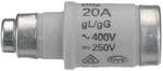 5SE2320, Предохранитель: плавкая вставка; gG; промышленный; 20А; 400ВAC, Siemens
