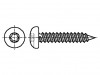 3060116 Винт; для металла; 3,5x13; Головка: цилиндрическая; Torx®; цинк