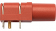 SWEB 8094 AU / RT Angled Safety Socket diam. 4 mm red CAT III N/