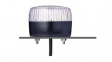 861504313 LED Signal Beacon, Continuous/Flashing, White, 240VAC, Wall Mount/Base Mount, PC