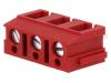AK110/3DS-7,5-V/ROT Клеммник; 7,5мм; угловой 90°; 2,5мм2; Контактные группы:3; 24А