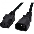 PB-403-02-S Mains cable C14-Plug C13-Socket 0.5 m