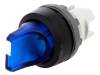 1SFA611200R1104 Переключатель: поворотный; 2; 22мм; синий; Подсвет: MLB-1; IP66