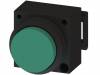3SB3001-0BA41, Переключатель: кнопочный; 1; 22мм; зеленый; IP65; -25?70°C; O22,5мм, Siemens