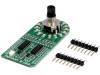 ROTARY B CLICK, Дочерняя плата; mikroBUS; Интерфейс: SPI; Кол-во диод:16, MikroElektronika