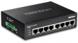 TI-PG80 Managed switch 8 PoE DIN-Rail