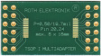 RE900-03 Laboratory card FR4 Epoxide + chem. Ni/Au TSOP I 24 Adapter