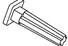 2560-1/1504-0219, Polarizing key, Molex