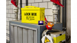 65672 Lockout Box;Steel;Yellow