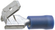 3926 [100 шт] Piggyback terminal Tinned Brass Blue 6.3 x 0.8 mm Pack of 100 pieces