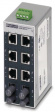2891411 Industrial Ethernet Switch 6x 10/100 RJ45 / 2x ST (multi-mod