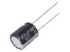 ECA-1AHG102 Конденсатор: электролитический; с низким импедансом; THT; 10ВDC