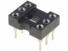 ICM-306-1-GT Панелька: DIP; PIN:6; 7,62мм; позолота; Oвыв:0,5мм; 1А; THT