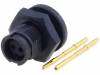 EN2P2F20 Разъем: круглый; Серия: EN2; гнездо; "мама"; Покрытие: позолота; 7А