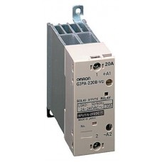 G3PA-220B-VD DC5-24, Твердотельное реле, DIN rail/монтаж на поверхность, 1-контактный, 20 A, 264 VAC, Omron