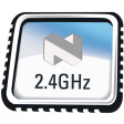 NRF24LE1-F16Q48-T Radio transceiver