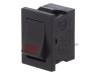 DS-850K-S-LR-K ROCKER; SPST; Положения:2; ON-OFF; 3A/250ВAC; черный; LED; -10?55°C
