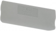 3040083 End plate, grey