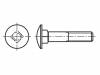 1413732 Винт; M8x30; Головка: сферическая; Шлиц: квадратный; DIN:603