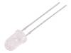 FYL-5013SRC1C, LED; 5мм; красный; 250-400мкд; 15°; Поверхность: выпуклая, FORYARD