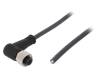 SAIL-M12BW-4-3.0U Соединительный кабель; M12; PIN: 4; угловой; 3м; вилка; 250ВAC; 4А