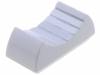 GS4-GRY, Ручка: движок; Цвет: серый; 24x11x10мм; Мат-л: пластмасса, SR PASSIVES
