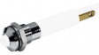 1951043W LED Indicator, White, 180mcd, 230V, 8mm, IP67