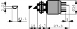 MRX204 Поворотные галетные переключатели 2P4Pos