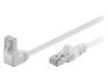 94176 Patch cord; F/UTP; 5e; многопров; CCA; ПВХ; белый; 0,2м