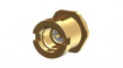14 SMP-50-2-S2/111 NE RF Connector, SMP, Brass, Plug, Straight, 50Ohm, Soldering Terminal