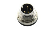 RND 205-01405 Mini Connector Plug 4 Contacts, 6A, 250V, IP67