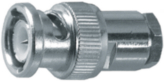 BNC-M-RG58U, Cable plug BNC straight 50 Ohm, Male, BNC, Alpha Elettronica