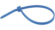 TY 100-18-6-100 Cable Tie 112 x 2.4mm, Polyamide 6.6, 80N, Blue