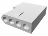003061042 1625-4R1, Вилка / гнездо; провод-провод; "папа" / "мама"; Standard .062", Molex
