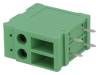 DG107R-6.35-02P-14-00AH Зажимная рейка для печатных плат; угловой 90°; 6,35мм; на PCB