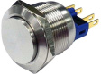 RND 210-00393 Anti-Vandal Push-Button Switch, 22 mm, IP65