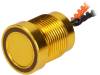 PS165P10Y31O24V Переключатель: пьезоэлектрический; Положения: 2; SPST-NO; IP68