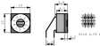 PT65-101 L508 Switch Through Hole THT