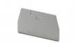 0310020 D-URTK End plate, Grey