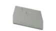 0310020 D-URTK End plate, Grey
