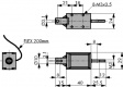 TDS-10A KOMBI Подъемный электромагнит 8 mm 4.2 W